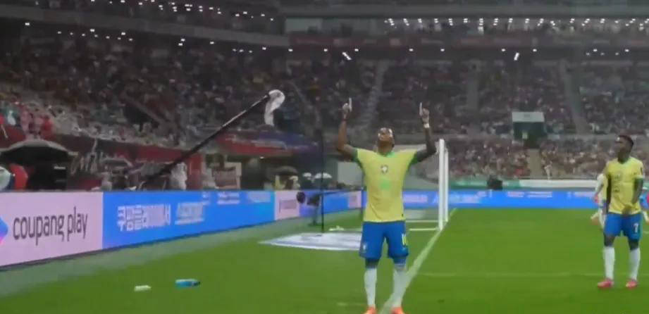 罗德里戈出色表现，帮助巴西国家队破398天球荒